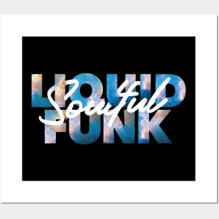 Liquid Funk Galaxy Edit Posters and Art